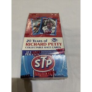 1991 TRAKS 20 Years of Richard Petty Collectable Race Cards Factory Sealed Box